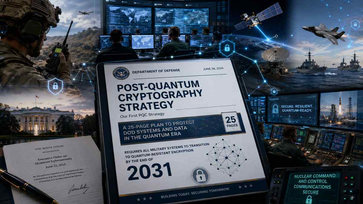 Pentagon Bans Quantum Key Distribution in PQC Strategy